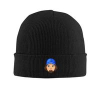Tuche à Motif Portrait pixelisé, Bonnet Hiver-Automne, Casquette Hip-hop Chaude pour Hommes, Femmes, Casquettes Hippies, Design de Bandage pour la tête
