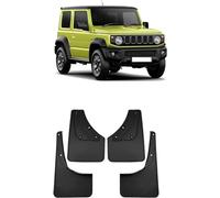 TUCJUN 4 Pièces Voiture Bavettes pour Suzuki Jimny 2019-2024, Avant Arrière Roue Protection Anti-Éclaboussures Garde-Boue Protection Accessoires