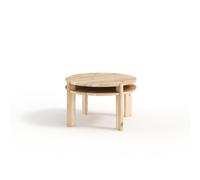 Tuck Table Basse Rond Raw