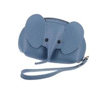 TUCKBOLD 1 étui pour clé de voiture et porte-clés avec fermeture éclair pour télécommande - Bleu