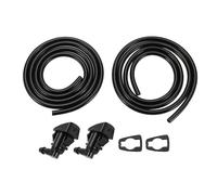 TUCKBOLD Buse de lave-glace pour Jeep Grand Cherokee 2011-2018 No.55156427AB Avant Noir avec 2 joints, 2 tuyaux de fluide de 1 mètre 1 ensemble