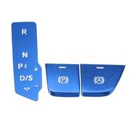 TUCKBOLD Cache De Commutateur De Bouton De Panneau Frein À Main Électronique Changement Vitesse Pour Q5 2018-2021 Console Centrale De Garniture Intérieure Bouton De Style Bleu 1 Ensemble