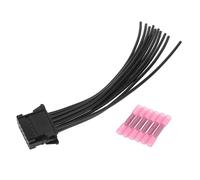 TUCKBOLD Résistance Du Moteur De Soufflante Câble Connecteur Pour Renault Megane Étanche No.8200729298 Adaptateur De Faisceau De Câblage Noir 1 Ensemble Pour Renault Twingo