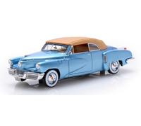 Tucker Torpedo cabriolet fermé 2 portes Bleu 1948 1/43 Esval