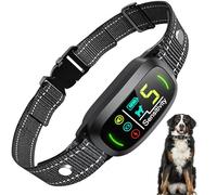 Tucnkac Collier Anti-Aboiement Chien Rechargeable, 4 Modes, 5 Niveaux de Sensibilité, Détection Intelligente, Étanche IP67 pour Petit Moyen Grand Chiens