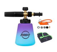 Tucool Racing Canon à mousse réglable pour Karcher K2-K7 (sauf série PS) | 1300-3600 PSI | Lance à mousse épaisse pour lavage de voiture (violet)