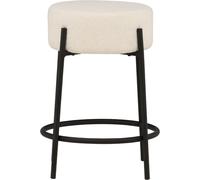 Tucson tabouret de bar hauteur 60cm,blanc.