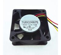TUDC24N7S DC24V 60mm 6025 0.17A 4.2W 3-Wire Variable Frequency Cooling fan