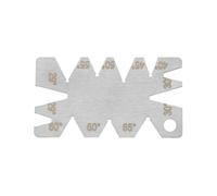 TUdcgjSXF Ensemble D'outils De Mesure Manuels Portables, Jauge d'angle Et Affûteur Forets en Acier Inoxydable (Type A)(Type-A)