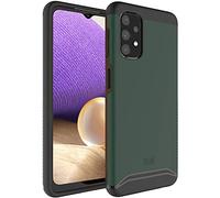 TUDIA DualShield Coque pour Samsung Galaxy A32 5G Case [Merge] Antichoc Double Couche Qualité Militaire Mince Robuste Housse de Protection pour téléphone Samsung A32 (Vert Chasseur)