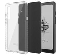 TUDIA SKN Coque pour Onyx Boox Palma 6.13", [Coins renforcés] Antichoc Mince Léger Grip Transparent Cristal Clear TPU Bumper Anti-jaunissement Protection Contre Les Chutes (Transparent)