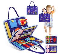 TuDou Planche d'activité Montessori pour tout-petits, jouet sensoriel, planche d'activité pour motricité fine, cadeaux éducatifs pour enfants d'âge préscolaire pour filles et garçons de 1, 2, 3, 4, 5