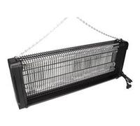 Perel Tueur d' Insectes UV électrique intérieur, Grille 2800V, Appareil Silencieux avec bac métallique Amovible, Couverture 150 m², Solution sans Produits Chimiques