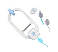 Tü Katzen Spielzeug - Automatisches Spielzeug Für Kätzchen, Elektrische Katzenangel, Bewegungsaktivierung, Leicht Zu Montieren | Tierhalter Trainer Wohnung Wohnzimmer Haushalt Büro Indoor