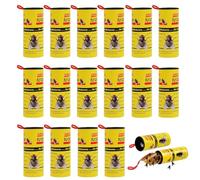 Tue Mouche, Attrape Mouche, Tue Mouche Adhesif, Tue Mouche Interieur, Papier Tue Mouche, Ruban Attrape Mouche, Rouleau Attrape Mouche, Attrape Mouche Collant et Autres Insectes Volants 16Pieces