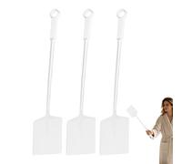 Tue-mouches - Manche long | Lot de 3 résistants | Poignée antidérapante, flexible et épaissie, conception de la tête de réception, portée étendue, pour cuisine