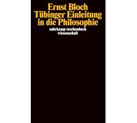 Tübinger Einleitung in die Philosophie: Gesamtausgabe in 16 Bänden, Band 13. stw-Werkausgabe.