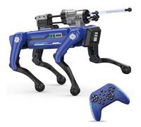 TUEESN Robot Chien intelligent - Jouets STIM interactifs avec voix et télécommande, plus de 30 actions réalistes, jeu programmable, portée de 25 m, durable et sûr - Meilleur cadeau pour les enfants de