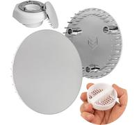 Tuej-Couvercle Et Filtre À Cheveux Pour Écoulement De Douche, Ø 115 Mm, Compatible Avec La Garniture D'écoulement Viega Tempoplex À Partir De L'année De Construction 2006