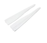 Tür Antikollision Protecteur d'angle De Pare-Chocs Avant Et Arrière Universel, Bande Décorative Protection Anti-Collision pour Voiture Parkschäden(White 35x6.5cm)