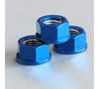Tuerca de Aluminio Pro-Bolt 10mm azul LSPN10B