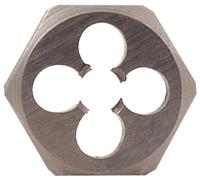 Tuercas de aterrajar hexagonales HSS tipo M, M18x2,5