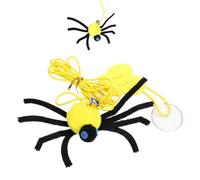 Türrahmen Katzen Spielzeug | Aufhängbares elastisches Schnurspiel mit Spinne - Elastische Schnur Für Stimulierende Katzenspielzeuge | Für Kleine Mittelgroße Große Rassen Schlafzimmer Haustierkäfig