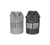 türstopper doorstop 2,76 kg 34cm ø13,5cm grau/schwarz