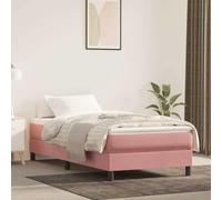 TUERYAFEK Matelas à ressorts ensachés Taille moyenne Rose 80 x 210 x 20 cm | Ressorts ensachés, mousse, insonorisant, soutien moyennement rigide, sommeil sur le dos ou sur le ventre