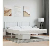 TUERYAFEK Matelas en mousse blanc 200 x 220 cm Dureté H2 H3
