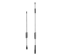 Tuesoa 1 10 ÉChelle RC Crawler 11,4 Pouces et 6,3 Pouces Antenne en MéTal, Accessoires DéCoration pour -4 D90 SCX10 90046