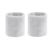 Tuesoa 1 Paire de Bracelets de Poignet de Sport, Bande de Transpiration de Poignet/Attelle, Bracelet Élastique pour et Femmes, Tennis, Facile à Installer, Facile à Utiliser, Blanc