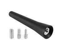 Tuesoa Antenne de Voiture FM Antenne de Toit Voiture 6.5Cm Mini Antenne D'Autoradio Courte avec Fonction de RéCeption FM/AM/Forte