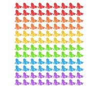 Tuesoa Collection de 120 Pièces de Mini Statues de Lézard Brillant, Idéales pour Décorer des Paysages Miniatures en Résine