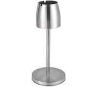 Tuesoa Inoxydable Cendrier Télescopique en Acier Au Sol Cendrier Cendrier Portable en Métal Grand Cendrier Coupe-Vent Fumer Accessoires