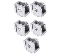 Tuesoa Joint de Pivot en Alliage de Zinc 5PièCes SéRies pour Profilé D'Extrusion D'Aluminium SéRie 2020, Joint de Pivot Flexible pour Profil en Aluminium 2020