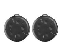 Tuesoa Lot de 2 Distributeurs de PièCes - éTui à Monnaie Portable avec Clip, Porte-Monnaie Porte-Monnaie Minimaliste (Lot de 2, Noir)