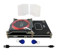 Tuesoa Mise à Niveau 512k Proxmark3 Easy V3.0 RDV4 ID de Mémoire M1 IC Lecteur de Carte RFID Intégré Décodeur de Décrypteur D'Antenne Intégré
