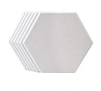 Tuesoa Panneaux D'Insonorisation Panneaux Acoustiques Acoustiques Hexagonaux pour Traitement Acoustique, Carreaux de Bord BiseautéS pour L'Isolation des Basses éCho