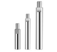 Tuesoa Rallonge de Meuleuse D'Angle à Filetage M14, Bielle D'Extension en Métal, Ensemble D', Accessoires pour Polisseuse Électrique