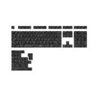 Tuesoa Touches PBT Latérales Claires Keycaps Keycap Rétroéclairées en Sublimation Topographique Profil Cherry pour Clavier Mécanique MX Gamer