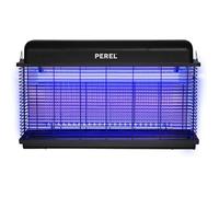 Tueur d Insectes LED UV électrique Grille 3000V IPX4 Anti-éclaboussures bac Amovible Couverture 100 m² Appareil Puissant