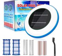 Tueur d'Algues pour Piscine - Technologie aux Ions de Cuivre Efficace. Élimine et Préviert Les Algues. Garde l'eau Cristalline. Facile à Installer pour Piscines et Spas.
