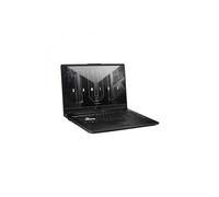 ASUS TUF Gaming F17 TUF706HCNT-HX166 Intel® Core™ i5 i5-11400H Ordinateur portable 43,9 cm (17.3") Full HD 8 Go DDR4-SDRAM 512 Go SSD NVIDIA GeForce RTX 3050 Wi-Fi 6 (802.11ax) Noir