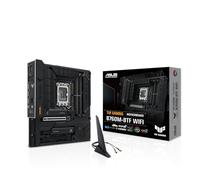 TUF Gaming B760M-BTF Carte mère WiFi Intel B760 (LGA 1700) mATX avec DDR5, PCIe 5.0, 3 emplacements PCIe 4.0 M.2, 12+1 DrMOS, Wi-FI 6, LAN 2,5 Go, DP, HDMI, USB 3.2 Gen 2 x 2 Type-C, connecteur caché