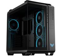 TUF Gaming GT502 Horizon ARGB Noir, Boîtier PC ATX Gaming, Double Chambre CPU/GPU, Vue Panoramique, USB Type-C, Panneaux Sans Outils