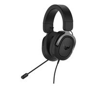 ASUS TUF Gaming H3 Casque Avec fil Arceau Jouer Noir, Gris