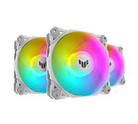 ASUS TUF Gaming TF120 ARGB White Edition 3IN1 - Refroidisseur d'air - 12 cm - 250 TR/Min - 1900 TR/Min - 29 DB - 76 cfm