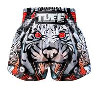 Tuff de Boxe Muay Thai Short Tiger, Mixte, Gray Tiger, Medium
