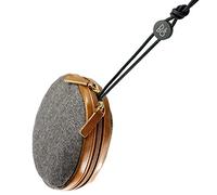 TUFF LUV [Compatible avec Le Haut-Parleur Bluetooth Bang & Olufsen B&O BeoPlay A1 (1re / 2e génération)] Étui de Voyage en Tweed à Chevrons - Marron